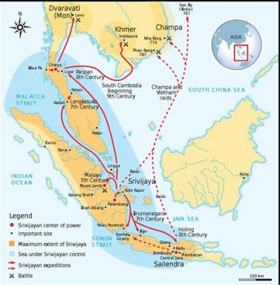 Srivijaya Empires 的衰落與海上貿易路線的改變